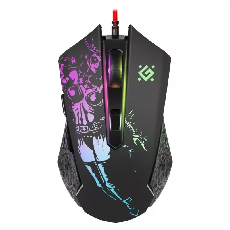 Gaming, optische, bedrade muis DEFENDER GM-933 SIN'SISTER 7200dpi 6P RGB