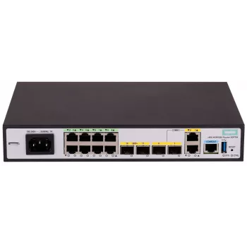 Hewlett Packard Enterprise HPE FlexNetwork MSR958X - router 8-poortswitch - 1GbE - WAN-poorten: 6 - Wi-Fi - rackmonteerbaar (S0P11A)