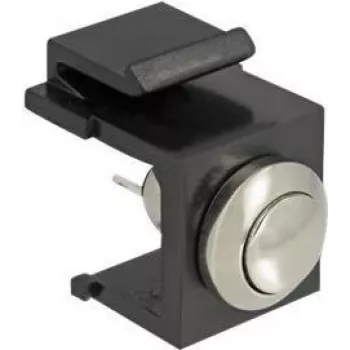 Kabelconnector Keystone DeLOCK 86402 LED zwart roestvrij staal