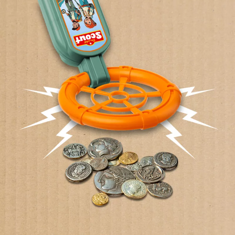 Metaaldetector Simba‑Dickie Simba Scout 109452668 — licht, draagbaar ontwerp