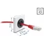 Kabeldoorvoer DELOCK Easy 91072, ronde tafelinvoer 16 mm diameter