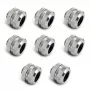 XSPC connector G1/4 naar 14mm hardtube, chroom - 8 stuks