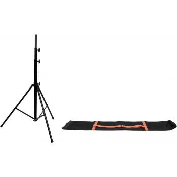 Verlichtingsstatiefset EUROLITE LS-1 (staal) met draagtas