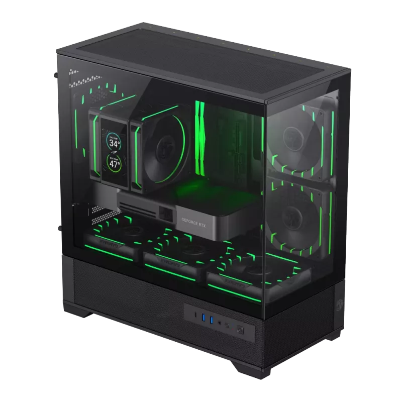 Gamemax behuizing | VISTA 2 MB | M-ATX