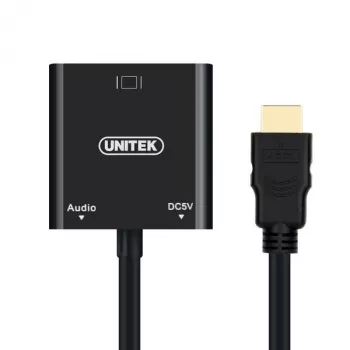 UNITEK Y-6333 interfacekaarten/adapters 3,5 mm, VGA