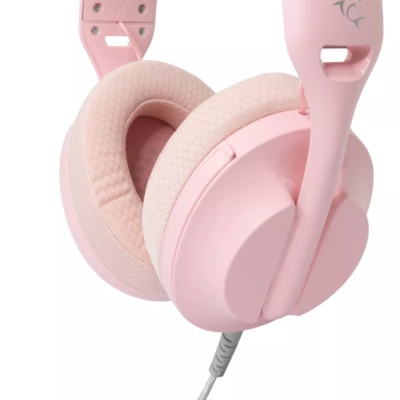 Koptelefoon White Shark GH-2440 Parrot roze