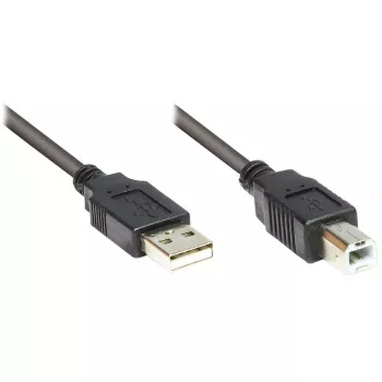 GoodConnections USB 2.0 A > B (ST-ST) 1,8m adapterkabel zwart (2510-2OFS)