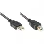GoodConnections USB 2.0 A > B (ST-ST) 1,8m adapterkabel zwart (2510-2OFS)