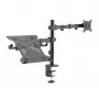 SBOX LCD-LM01-2 monitor-wandhouder voor 13–27 inch schermen, max. belasting 12 kg, VESA 100x100