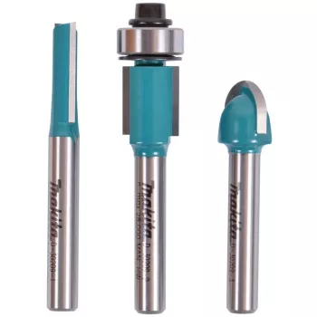 Makita freesbitset - 3 stuks - voor Makita DRT50Z