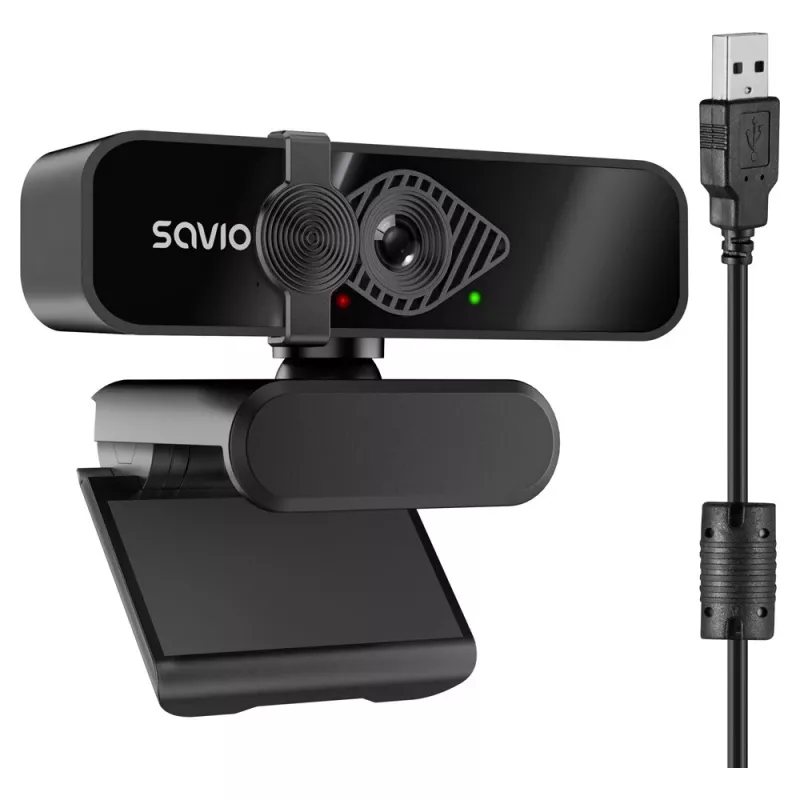 Savio CAK-06 webcam 3840 x 2160 pixel USB zwart