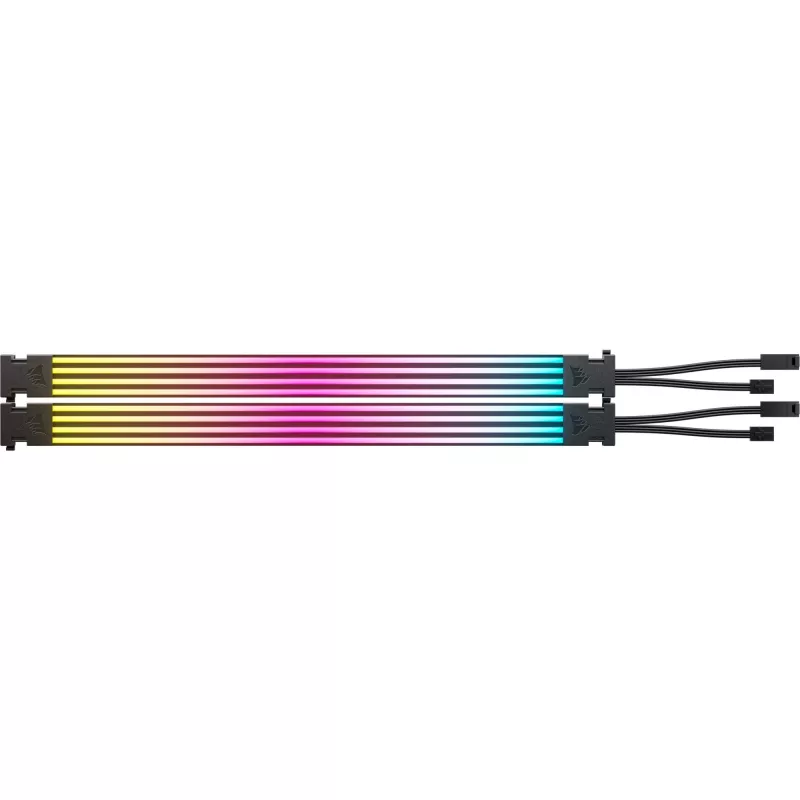 iCUE ARGB PSU kabelstrips, LED-strip 2x 240 mm, voor voeding - kabel