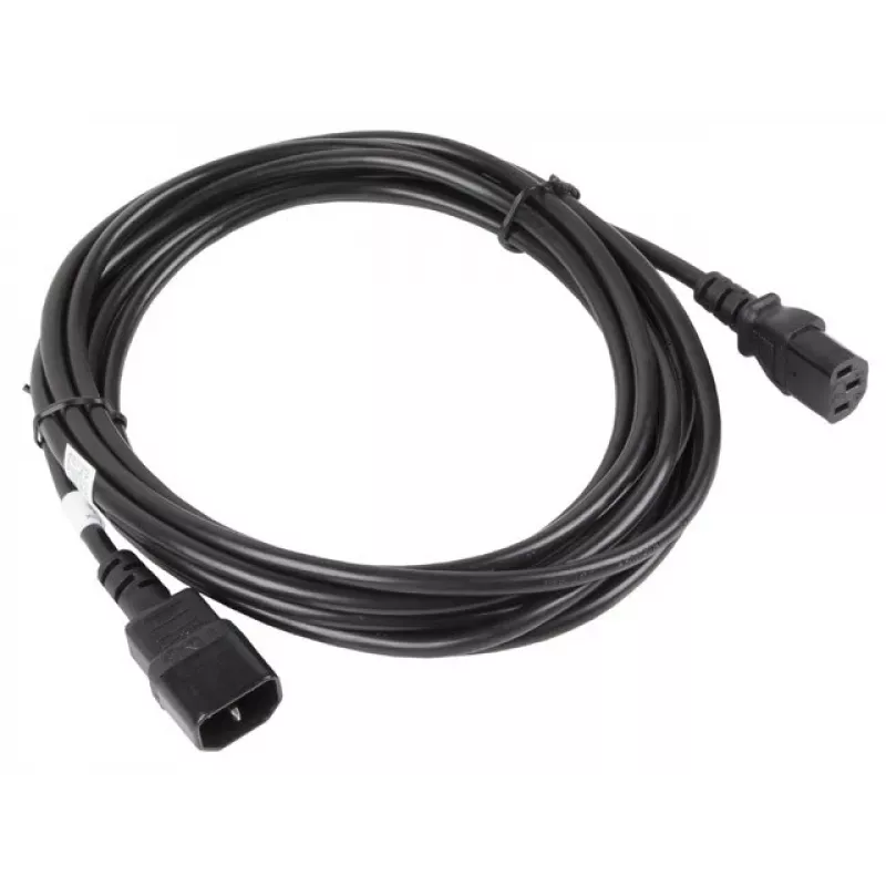 Lanberg C13-C14 VDE, 5 m kabel stroomverdeler (ca-c13e-11cc-0050-bk)