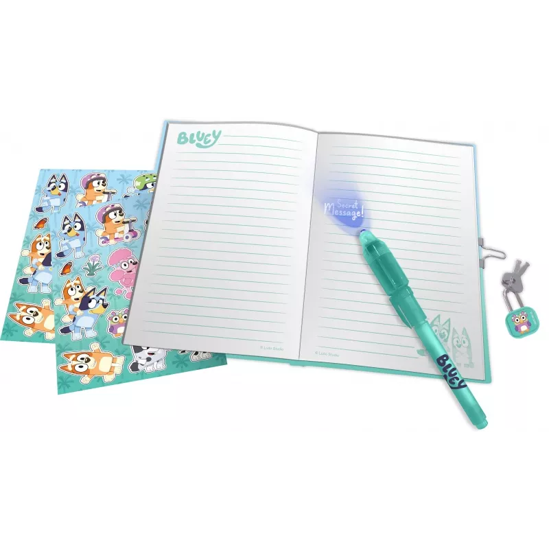Dagboek met magische pen Bluey