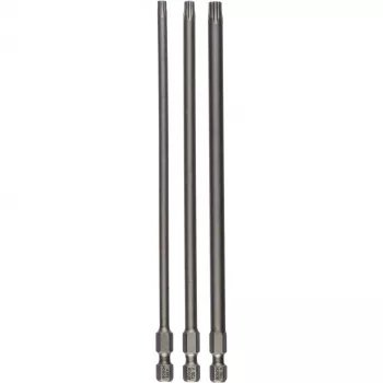 Extra harde schroefbits voor RVS, zachthout 3 stuks Torx T20, T25, T30 inbus