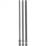Extra harde schroefbits voor RVS, zachthout 3 stuks Torx T20, T25, T30 inbus