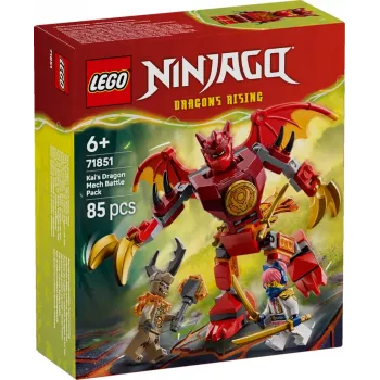 LEGO NINJAGO 71851 Kais draken-mech-battlepack