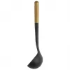 Stoflepel - 31 cm, bruin-zwart