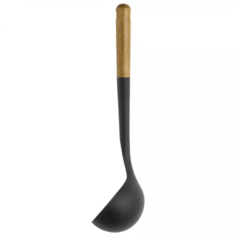 Stoflepel - 31 cm, bruin-zwart