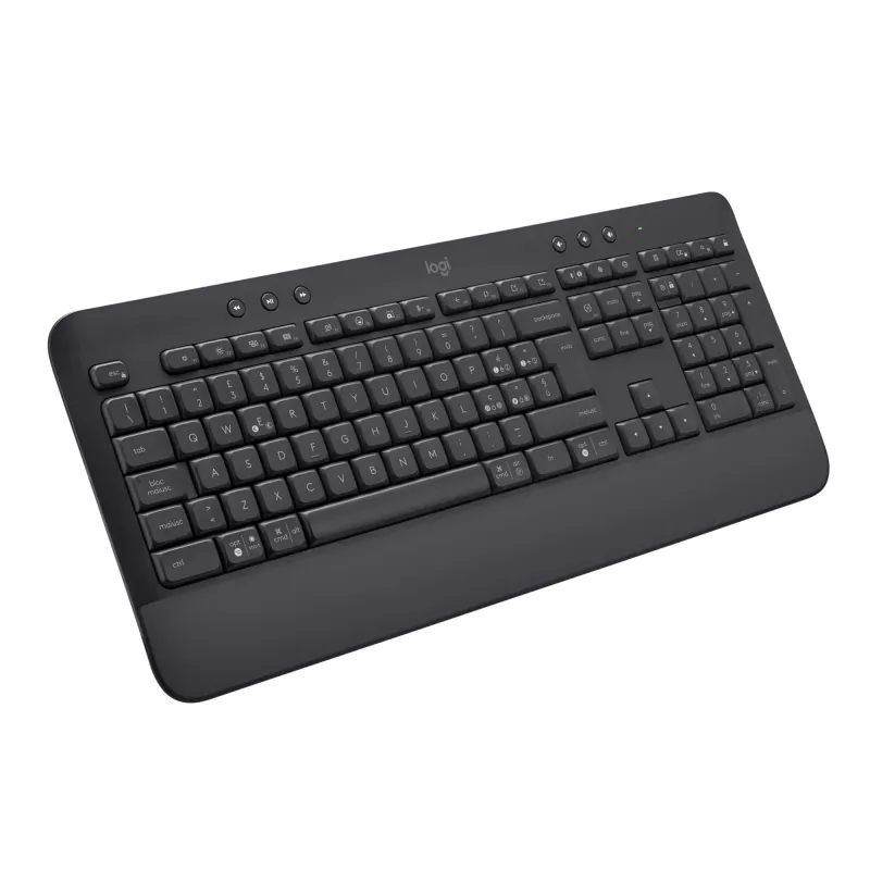 Logitech Signature - toetsenbord - draadloos - Bluetooth 5.1 - QWERTY - Italiaans - grafiet (920-010915)