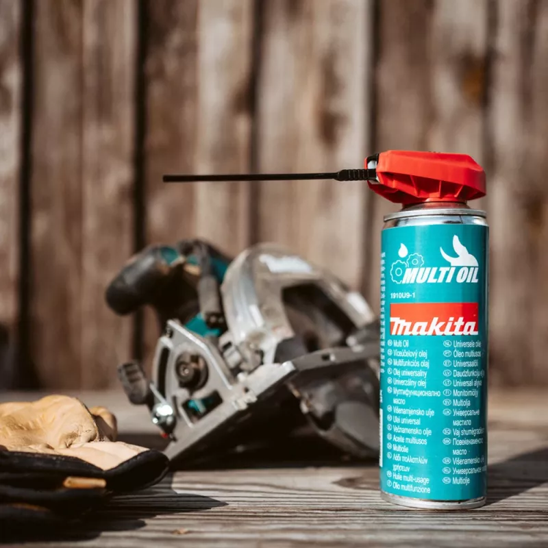 Makita 1910U9-1 multifunctionele onderhoudsoliespray 300 ml