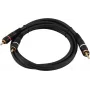 RCA (Cinch) audiokabel Omnitronic 30209352 2x2 0,3 m
