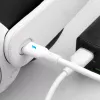 Akyga AK-USB-59 USB-A (M) naar USB-C (M)-kabel, USB 2.0, 1 m, siliconen