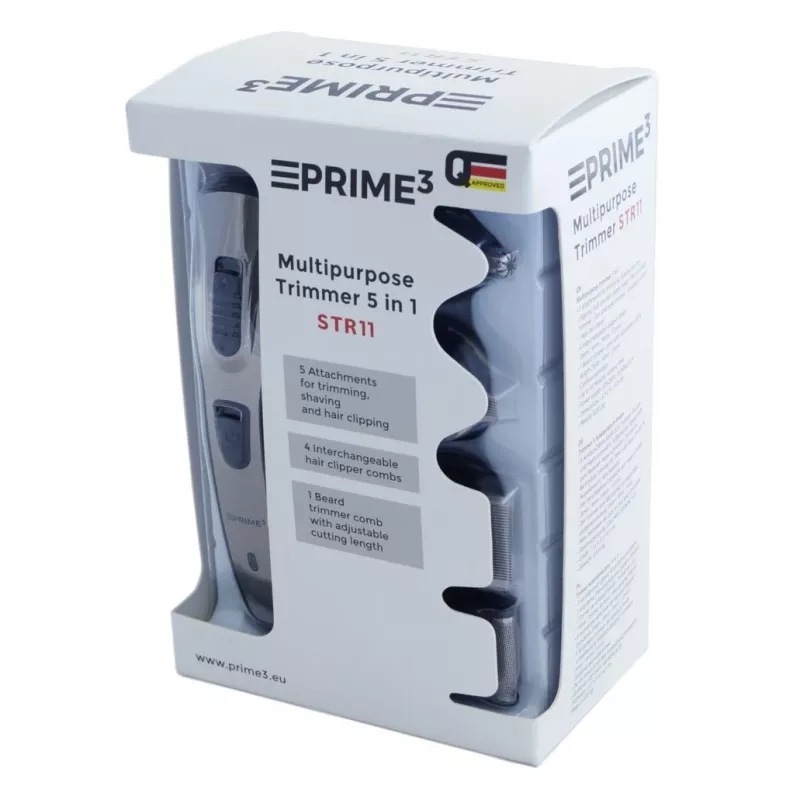 Haartrimmer PRIME3 STR11 zwart grijs