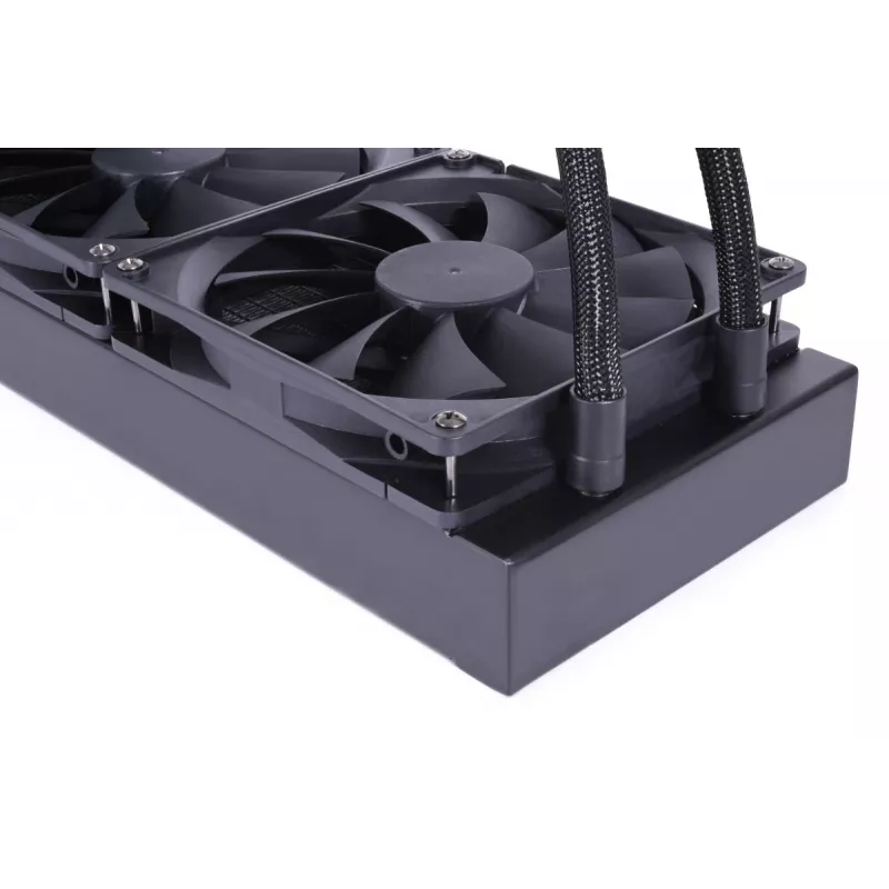 All-in-one-vloeistofkoeler Alphacool Core Ocean T38 AIO 280 mm 14 cm zwart