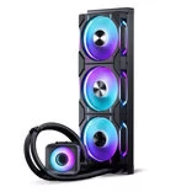 Phanteks Glacier One 360D30 X2 DRGB AIO-waterkoeler, 360 mm, Zwart