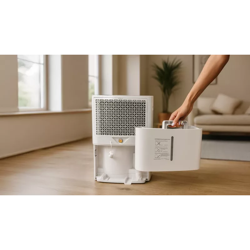Luchtontvochtiger BLAUPUNKT ADH801 — 20 L/dag (max. 36 L/24u), 4,2 L tank, 600 W, R290, LED-display