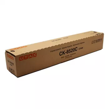 Tonercartridge Utax CK-8520C cyaan voor Utax CK-8520 serie (fabrikant MPN 1T02P3CUT0)
