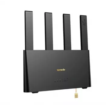 Router TENDA 4G08 4G LTE Wi‑Fi dual‑band 2,4/5 GHz, 4 ingebouwde antennes, 2 LAN-poorten, tot 867/300 Mbit/s