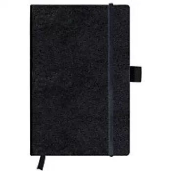 Schrijfblok Herlitz 11369790 A5 96 blad zwart