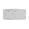 Rackkast 19 inch 6U 600x600 grijs geperforeerd