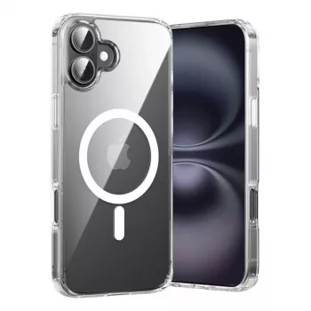 Beschermhoes Vention KUGT0-20 voor iPhone 16 Plus, transparant, MagSafe-compatibel