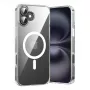 Beschermhoes Vention KUGT0-20 voor iPhone 16 Plus, transparant, MagSafe-compatibel