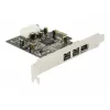 FireWire A/B-interfacekaart DeLOCK PCI Express 89153