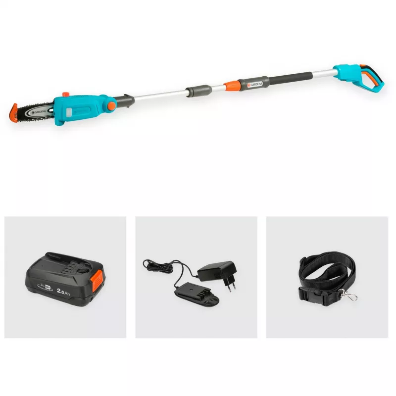 Gardena TCS 20 / 18V P4A 5 cm lithium-ion zwart blauw oranje