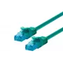 LOGON TCU55U0025G netwerkpatchkabel Cat5e U/UTP (UTP), 0,25 m, blauw