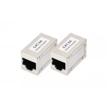 Digitus CAT 6A modulaire koppelingen afgeschermd 2 stuks RJ-45 goudcontacten