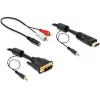 Videokabel-adapter DeLOCK 84455