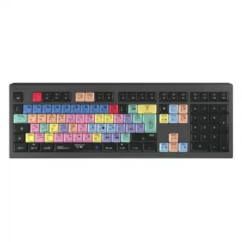 Logickeyboard Adobe Premiere Pro CC Astra 2 toetsenbord universeel USB QWERTZ Duits grijs
