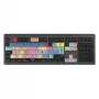 Logickeyboard Adobe Premiere Pro CC Astra 2 toetsenbord universeel USB QWERTZ Duits grijs