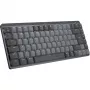 Logitech MX Mechanical Mini 920-010782 draadloos verlicht toetsenbord, klikkende switches, RF draadloos + Bluetooth LE, US International QWERTY, grafiet