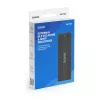 SSD-behuizing SAVIO AK-84 zwart voor M.2-schijven, USB 10 Gbit/s (Type-A / Type-C), aluminium + ABS