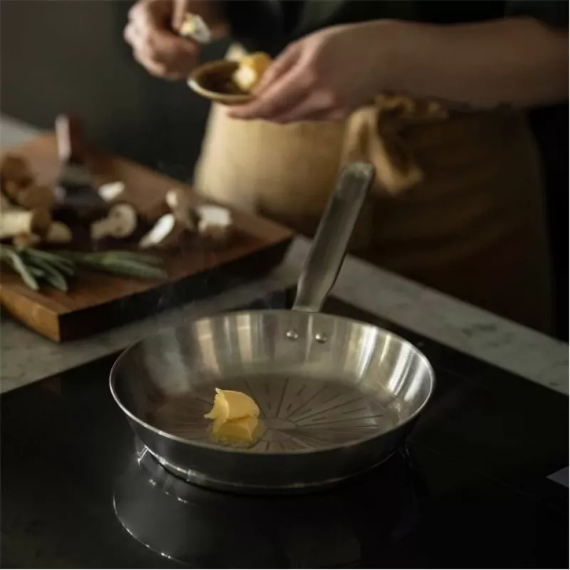 Fiskars All Steel veelzijdige pan rond