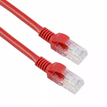 Sbox UTP-05R CAT5E 0,5 m rood