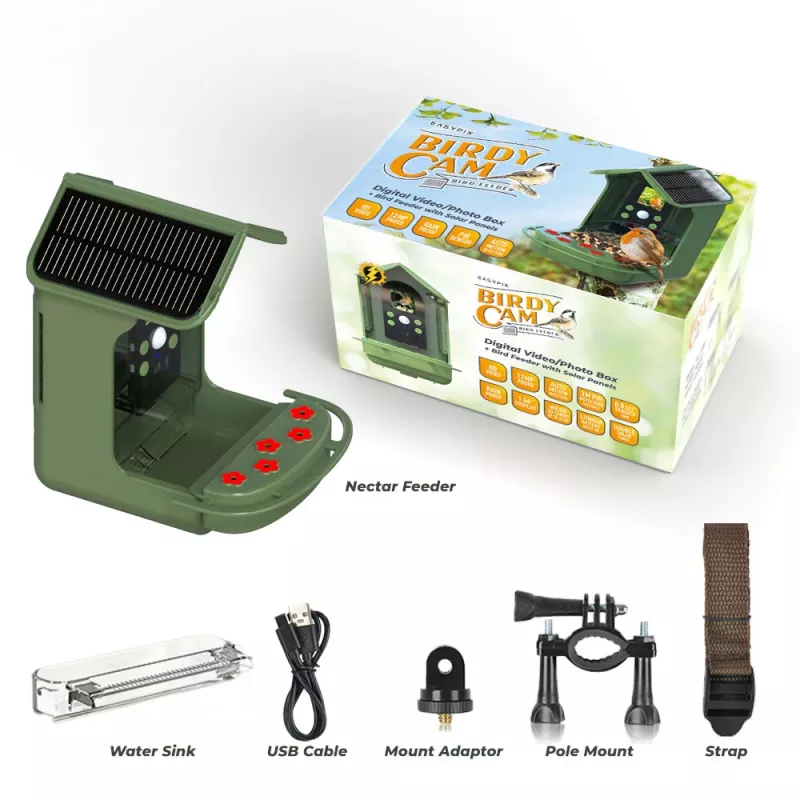 EASYPIX Bird Camera Easypix Bird Cam 10123 1080p HD nachtzicht