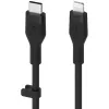 Lightning-kabel 2 m Belkin CAA009BT2MBK USB C naar Lightning zwart